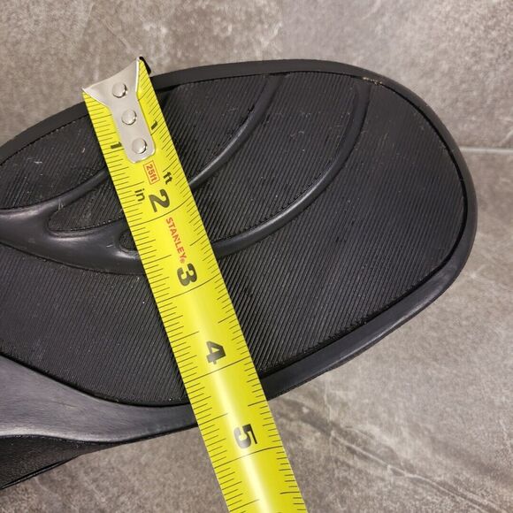 Apex Shoes Men 10.5 Black Walking Therapeutic Athletic Two Strap Slip Resistant - Picture 13 of 13